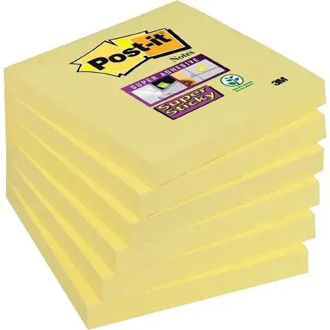 Post-it 3M Giallo Canary 76x76 mm, 100 Fogli