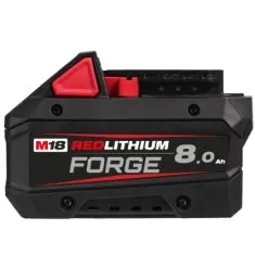 Milwaukee Batteria Forge M18 8,0 Ah 18V rossa