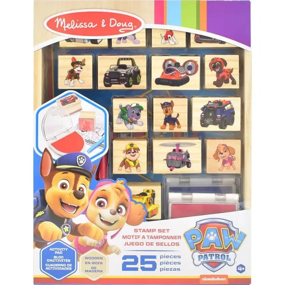 Melissa & Doug Set Timbri PAW Patrol 25 Pezzi
