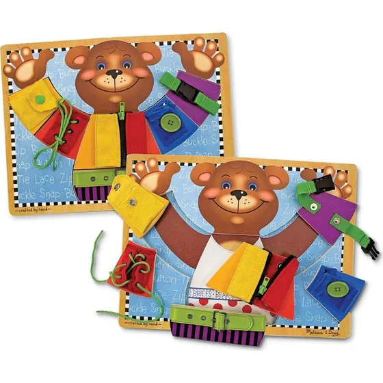 Melissa & Doug - Tavola Motoria Vesti l'Orsetto