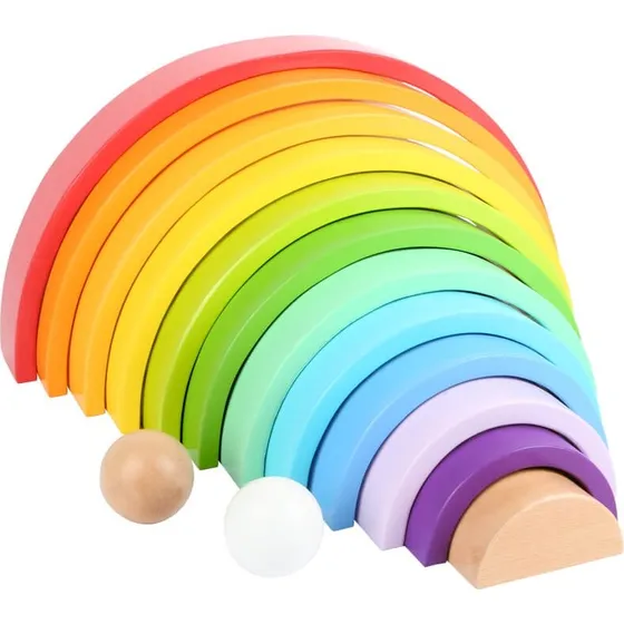 small foot Arcobaleno impilabile in legno XL