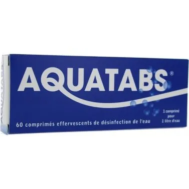 Aquatabs 60 Compresse Effervescenti per Acqua