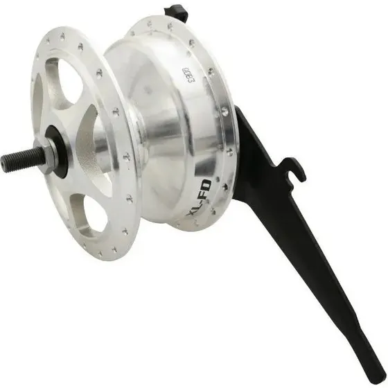 Sturmey Archer Mozzo Anteriore 36T con Freno a Tamburo Argento