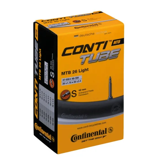 Continental Camera d'aria MTB 26 light 26x1.75-2.40" VP 42mm