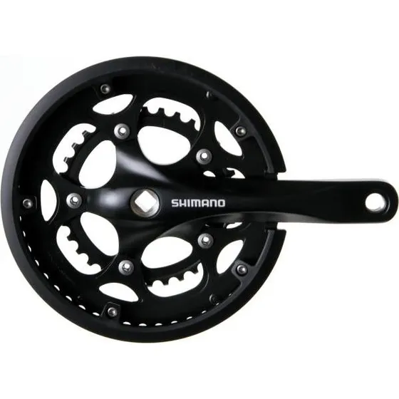 Shimano FC-RS200 Guarnitura 34/50T 170mm Nero