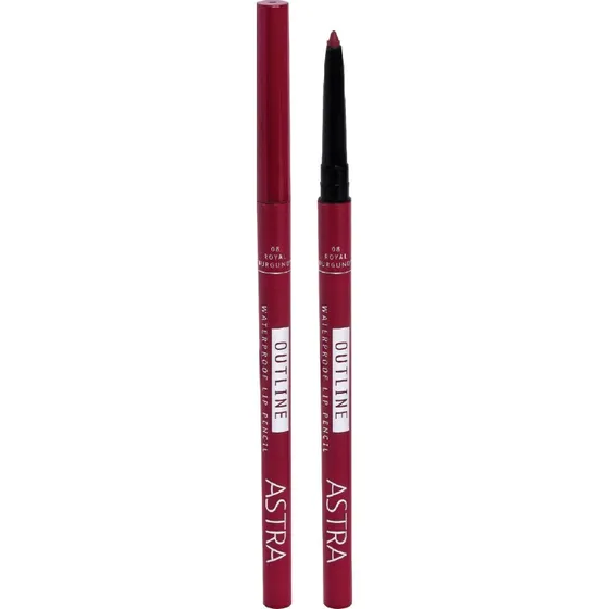 Astra Outline Waterproof Matita Labbra 08 Royal Burgundy