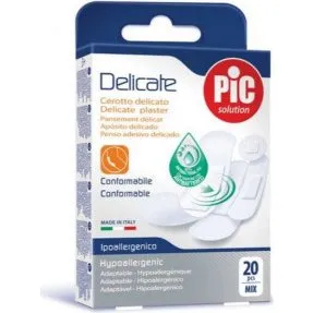 Pic Delicate Cerotti Ipoallergenici 20 Pezzi