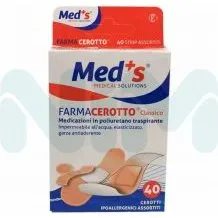 Med's Strips Cerotti Poliuretano Elasticizzato 40 Pezzi