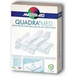 Master Aid Quadra Med Cerotti Assortiti 20 Pezzi