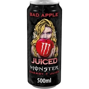 Monster Juiced Bad Apple Energy Drink Mela 500ml