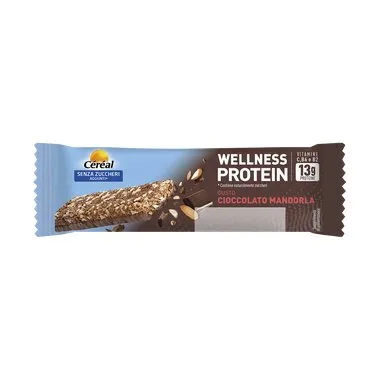 Wellness Protein Cioccolato Mandorla Senza Zuccheri