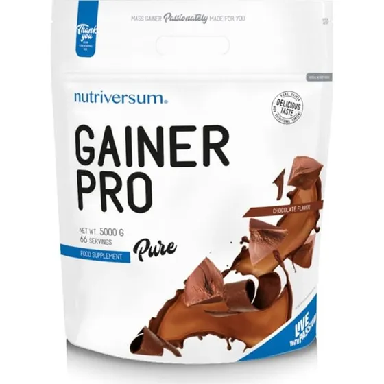 Nutriversum Gainer Pro 5 kg Vaniglia