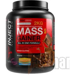 Inject Nutrition Mass Gainer Pro 2 kg Cioccolato