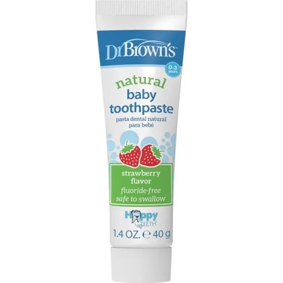 Dr. Brown’s Dentifricio Fresa 0-3 anni 40g