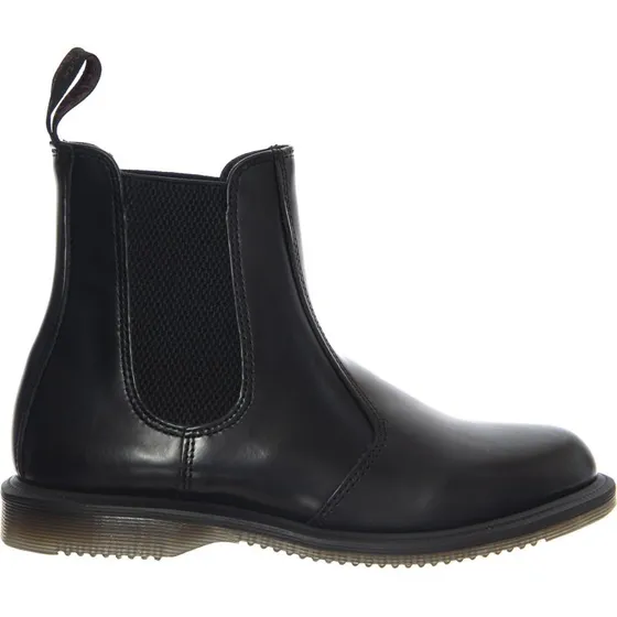 Dr. Martens Flora Black Polished Smooth Stivali Unisex
