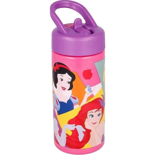 Disney Principesse Borraccia con Cannuccia 410ml BPA Free