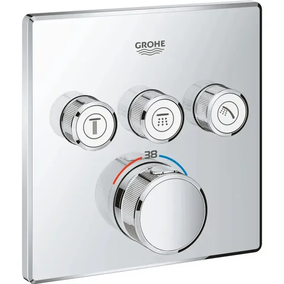 GROHE Miscelatore Termostatico 3 Vie SmartControl Cromo 29126000
