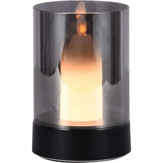 V-TAC Candela LED 2W Nero Vetro Fumé 3000K