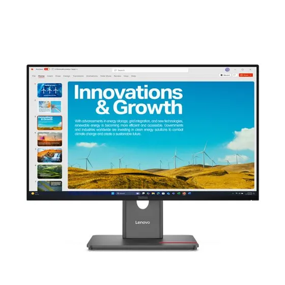 Lenovo ThinkVision P24QD-40 Monitor 23,8" QHD Nero