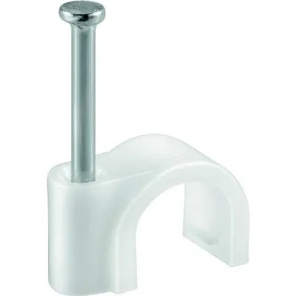 Electraline Graffette Fissacavo 5/6 mm 80pz