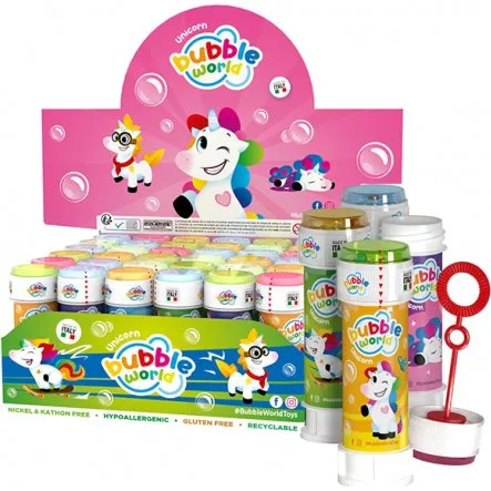 Disney - Bolle di Sapone 60 ml Unicorno