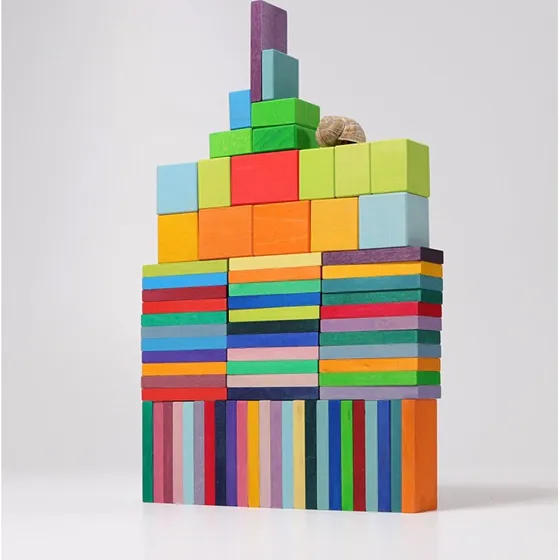 Grimm's Colour Chart Ralley - Blocchi da Costruzione a Gradini