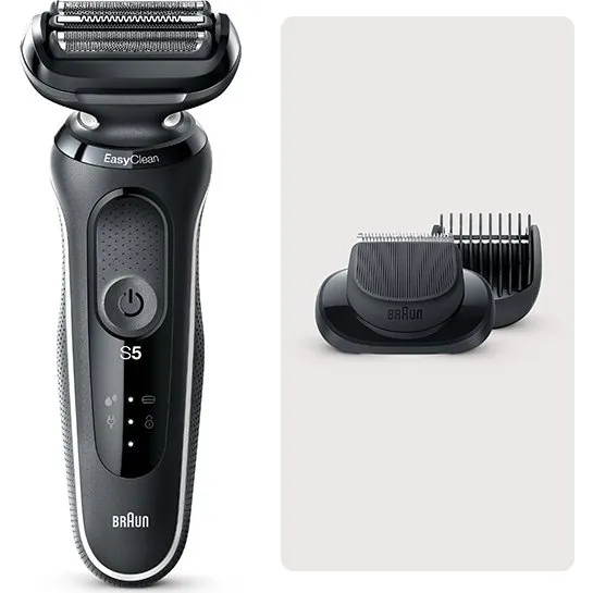 Braun Series 5 51-W1500s Rasoio elettrico Wet&Dry bianco