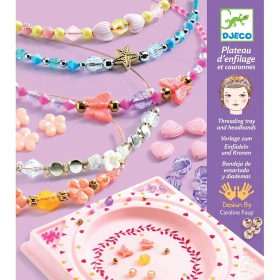 Djeco Set Crea Cerchietti per Capelli