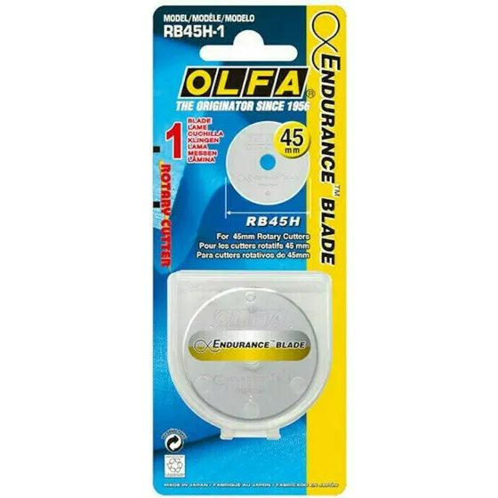 OLFA Lama Rotonda 45 mm per Taglierine Rotanti