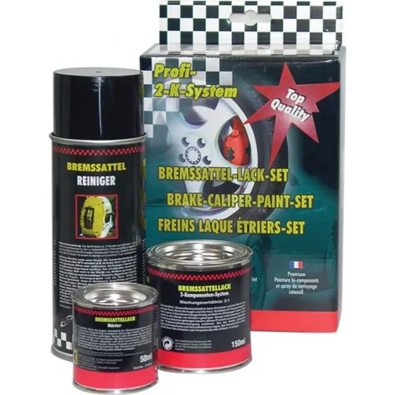 Motip Brake Caliper Vernice Nera Set