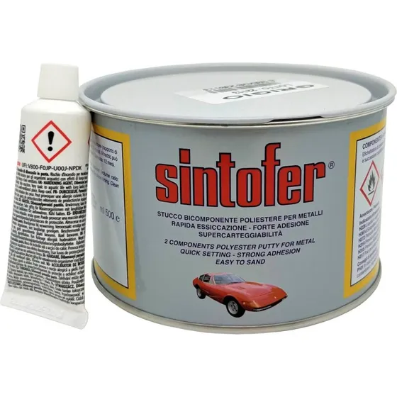 Sintofer Bianco 500 ml - Stucco Bicomponente Poliestere