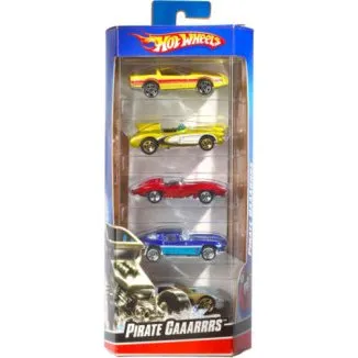 Hot Wheels Confezione 5 Veicoli Assortiti 1:64