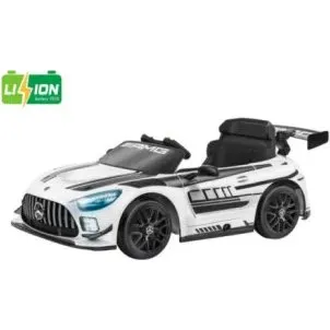Mercedes AMG GT3 Elettrica 12V Bianca per Bambini