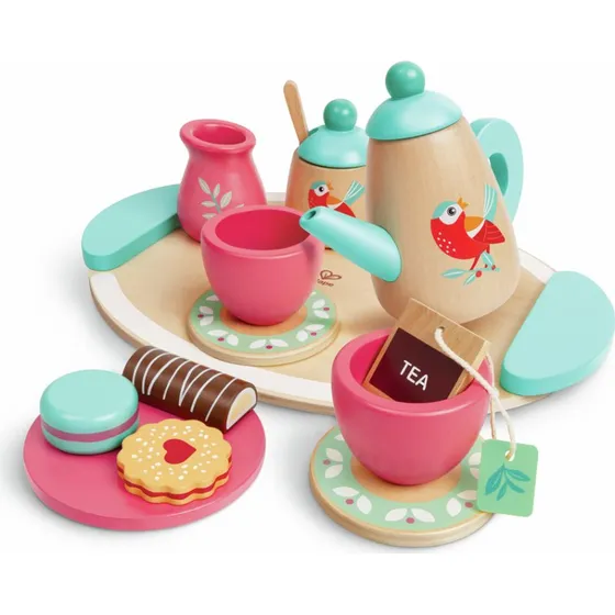Hape Set da Tè in Legno per Bambini da 2 Anni