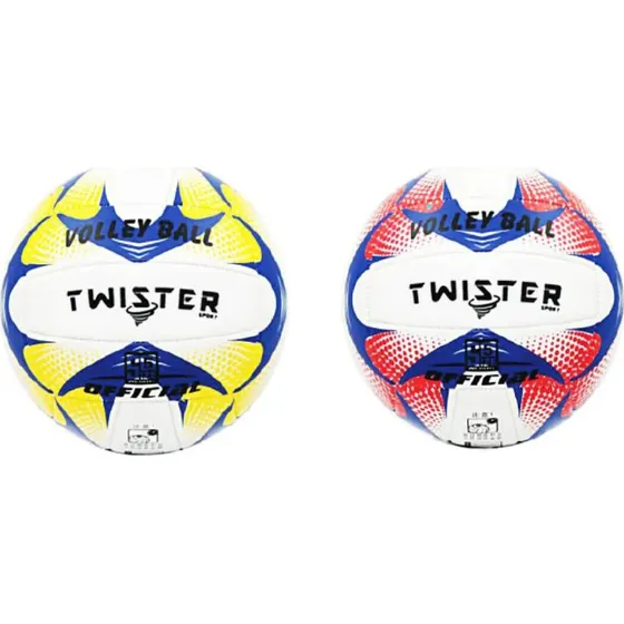 PLAYANESS Pallone da Pallavolo in PVC Ø21 cm Colori Assortiti