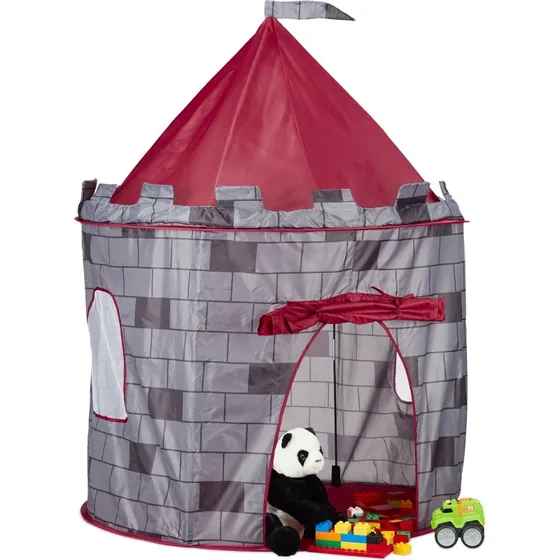 Tenda Gioco Castello per Bambini - 100x100x180 cm