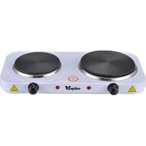 Papillon Fornello Elettrico 2 Piastr