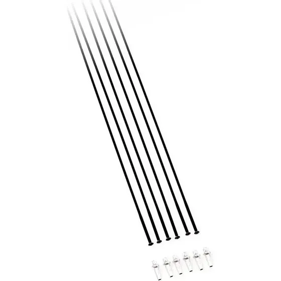 DT Swiss Kit Raggi ERC1100 Dicut DB 47 Nero (6 pz + Nippli)