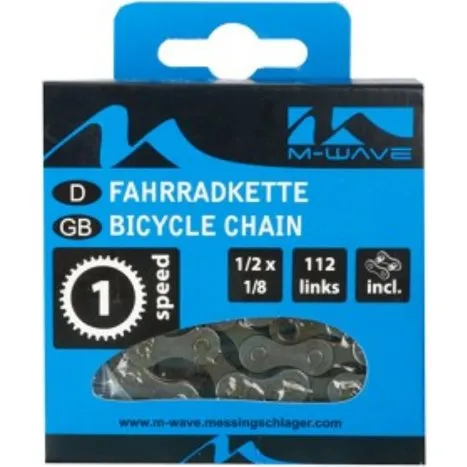 M-Wave Singlespeed Catena 1/2x1/8" 112L Marrone