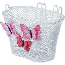 Basil Jasmin Butterfly Cestino Anteriore Bianco 28x20x19cm