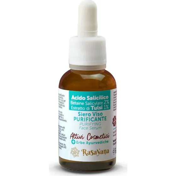 Rasayana Siero Viso Purificante Acido Salicilico + Tulsi 30 ml