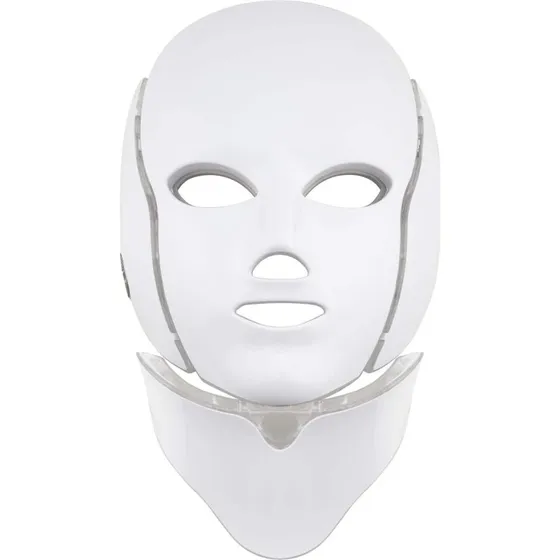 PALSAR7 Maschera LED Viso e Collo Bianca