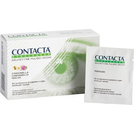 Contacta Eyecleaner 14 Salviettine Pulisci Occhi