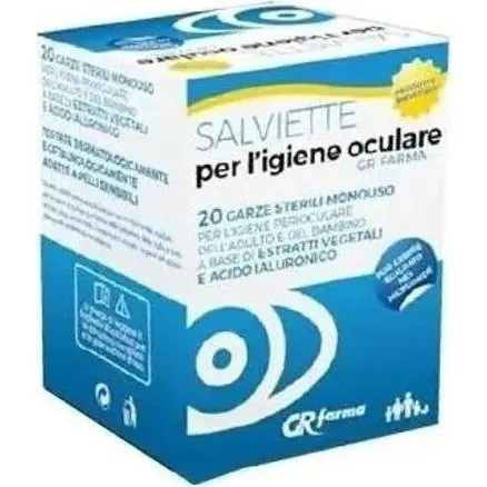 Gr Farma Salviette Igiene Oculare 20 Pezzi