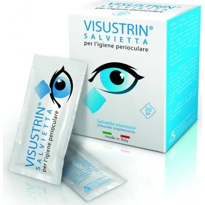 Visustrin Salviette Oculari Monouso 20 Pezzi