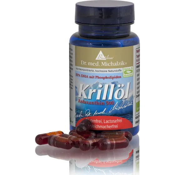Krill Omega 3 500 mg con Astaxantina