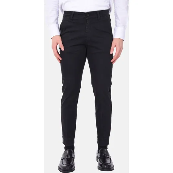 Pantaloni Chino Regular Fit in Cotone Spandex