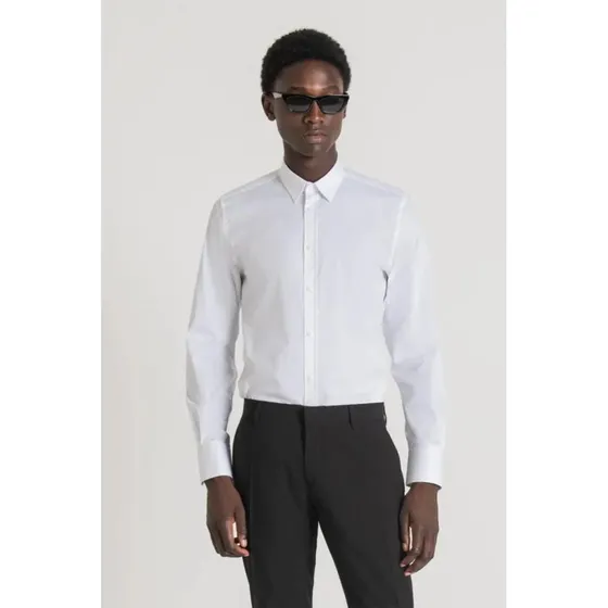 Antony Morato Camicia ML Super Slim Tinta Unità