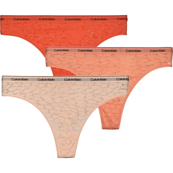 Calvin Klein Slip Brasiliana Donna 3 Pezzi XXXL Multicolore