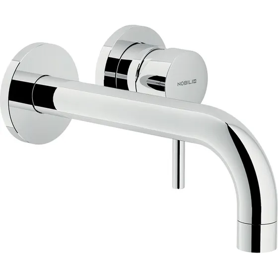 Nobili Live LV00199CR Rubinetto Monocomando a Parete Incasso 150mm Cromo